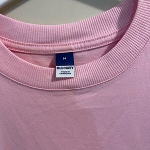 Women’s pajamas Old Navy Soft Pink Tee